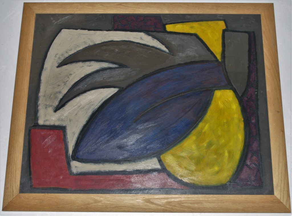 WIL KLAASSEN -ABSTRACT OLIEVERF 60X75 kopen? Bied vanaf 1!