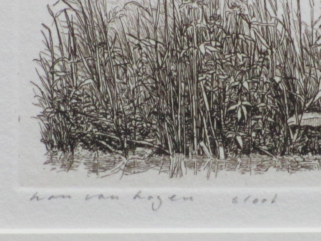 Han van Hagen, Sloot, Ets kopen? Bied vanaf 35!