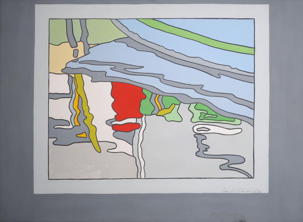 Leon Wildenburg: Gouache, Zonder titel kopen? Bied vanaf 1!