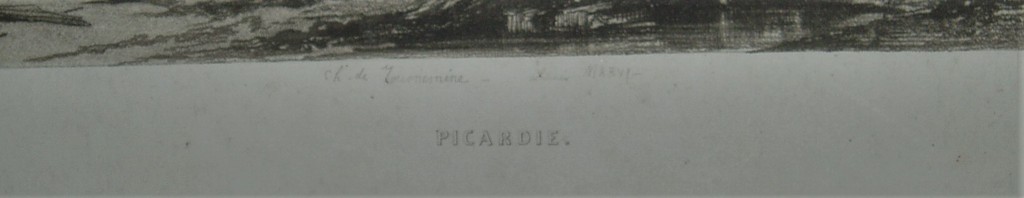Picardie - GRAVURE. Ch de Tournemine del. Louis Marcy - 1846 kopen? Bied vanaf 35!