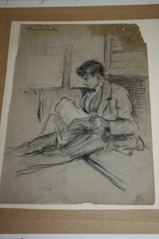 MAN IN TREIN DOOR AD BEEKMANS 1929 kopen? Bied vanaf 20!