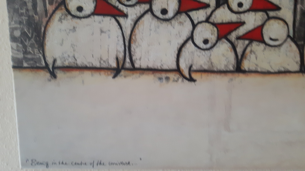 Hans Innemee, Being in the Centre of the Universe, Giclee op canvas kopen? Bied vanaf 265!