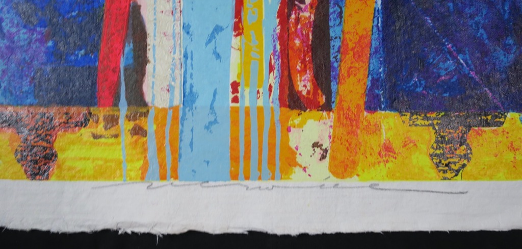 Jos Verwiel: Zeefdruk, Blue Tombe kopen? Bied vanaf 1!