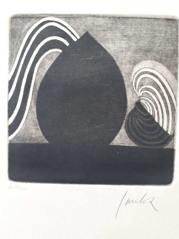 Jan Cox ets, handgesigneerd en genummerd, oplage 30 kopen? Bied vanaf 110!