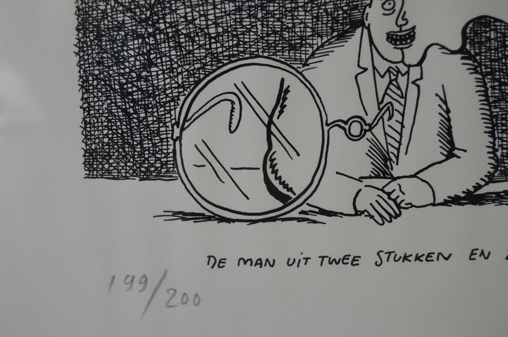 Kamagurka: Zeefdruk, De man uit twee stukken...... kopen? Bied vanaf 129!