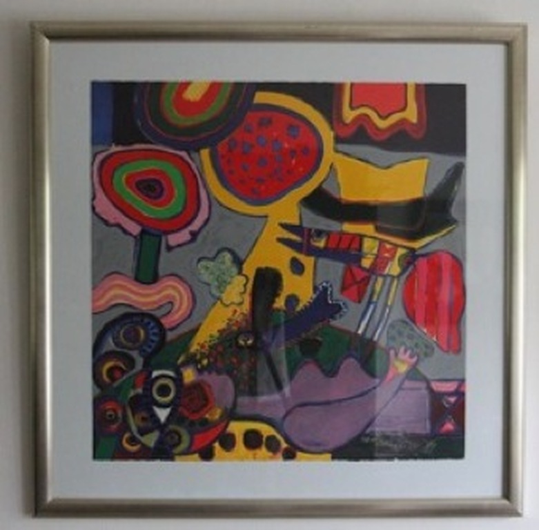Corneille Kleurenlitho  verkocht voor € 650!