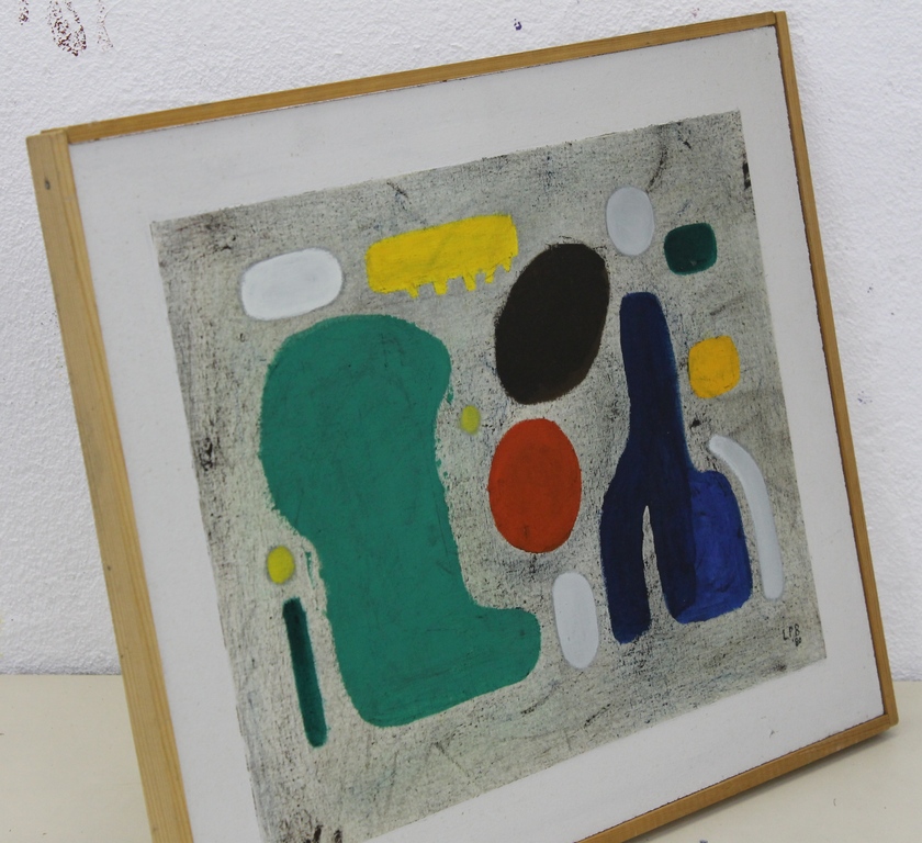L.P. Boone: gouache, zonder titel kopen? Bied vanaf 40!
