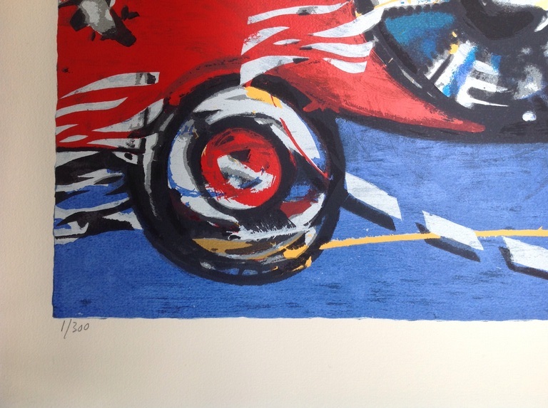 'Future lease', gesigneerde zeefdruk, oplage 300, dit is nummer 1/300! kopen? Bied vanaf 200!