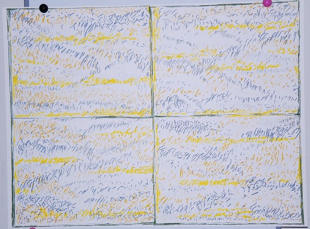 Jan Wolkers: Kleurenlitho. Landschap. kopen? Bied vanaf 250!