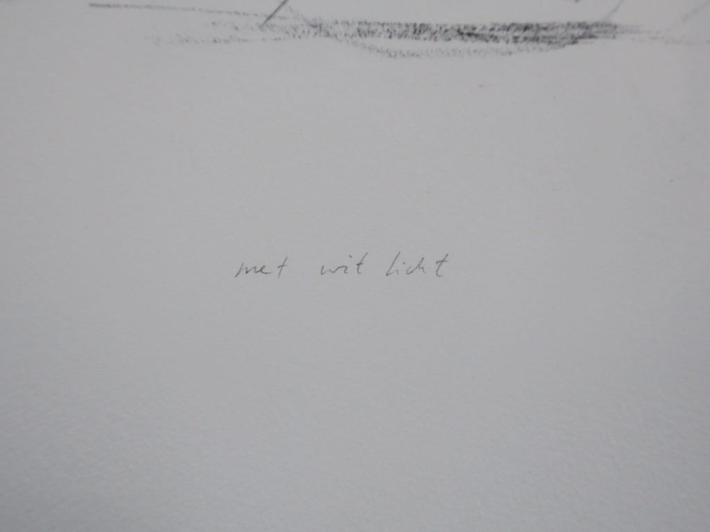 Jaap Hillenius: Litho, Met wit licht - Ingelijst kopen? Bied vanaf 35!