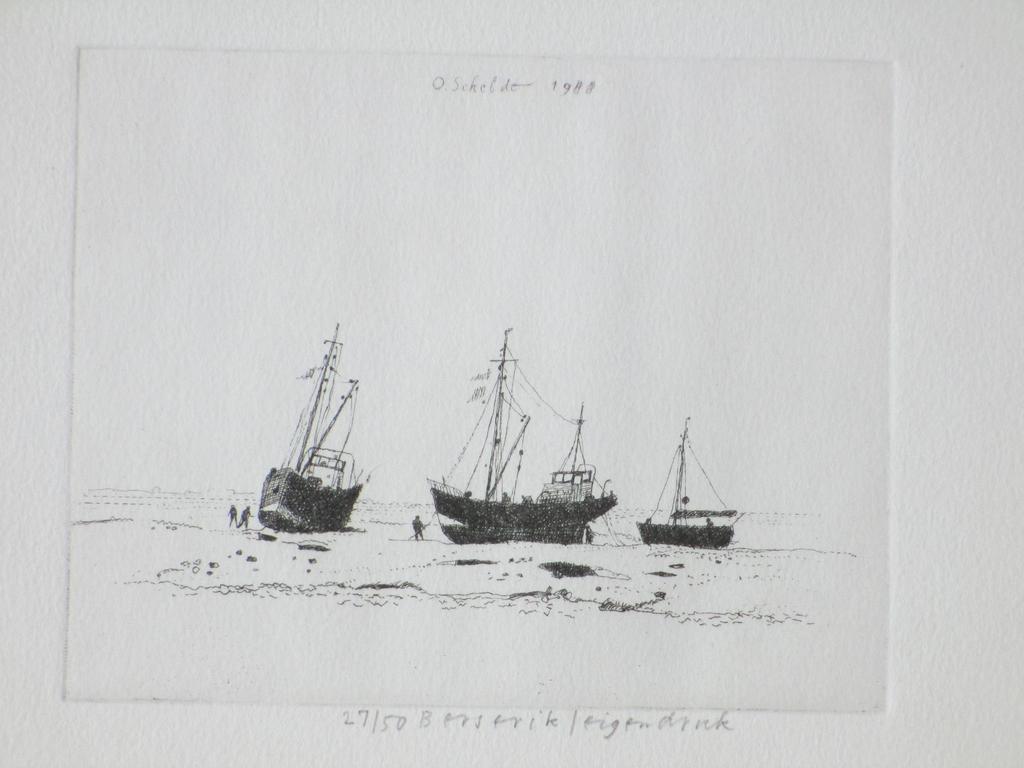 Herman Berserik, Oosterschelde, Ets kopen? Bied vanaf 90!