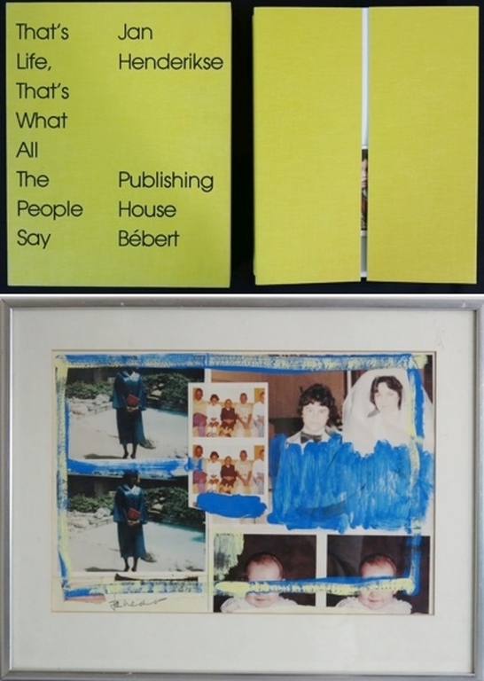 Jan Henderikse: Fotocollage + portfolio, Thats life - Ingelijst verkocht voor € 500!
