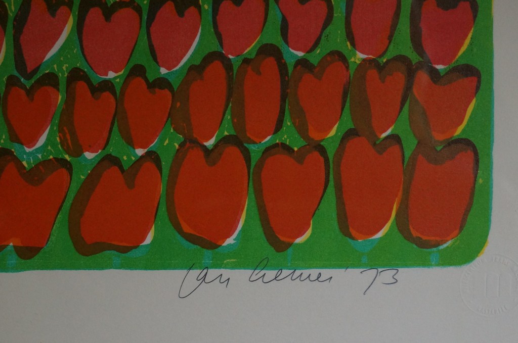 Jan Cremer; Dutch Glory (1973); Zeefdruk kopen? Bied vanaf 225!