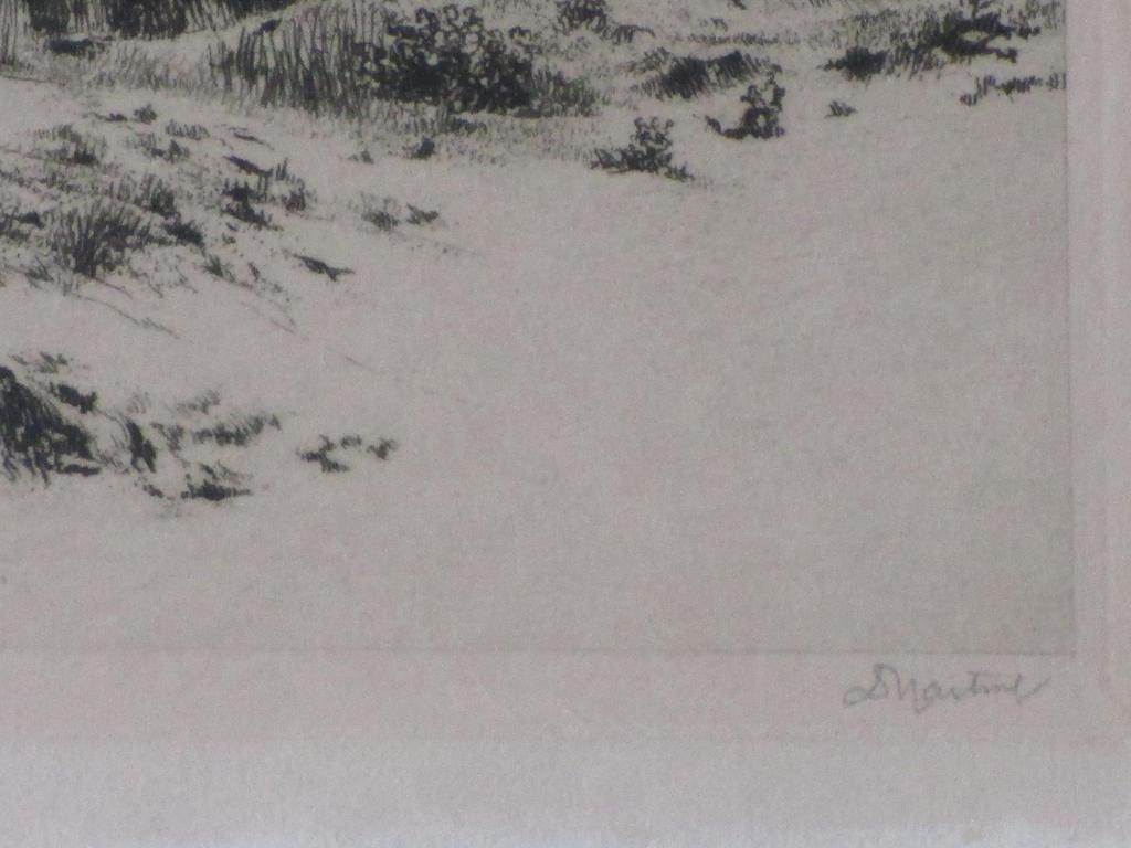 Dirk Harting, Duingezicht, Ets  kopen? Bied vanaf 25!