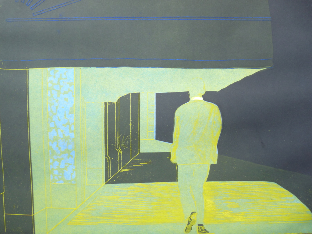 PETER BES  ZEEFDRUK  "WANDELAAR" uit 1979 kopen? Bied vanaf 45!