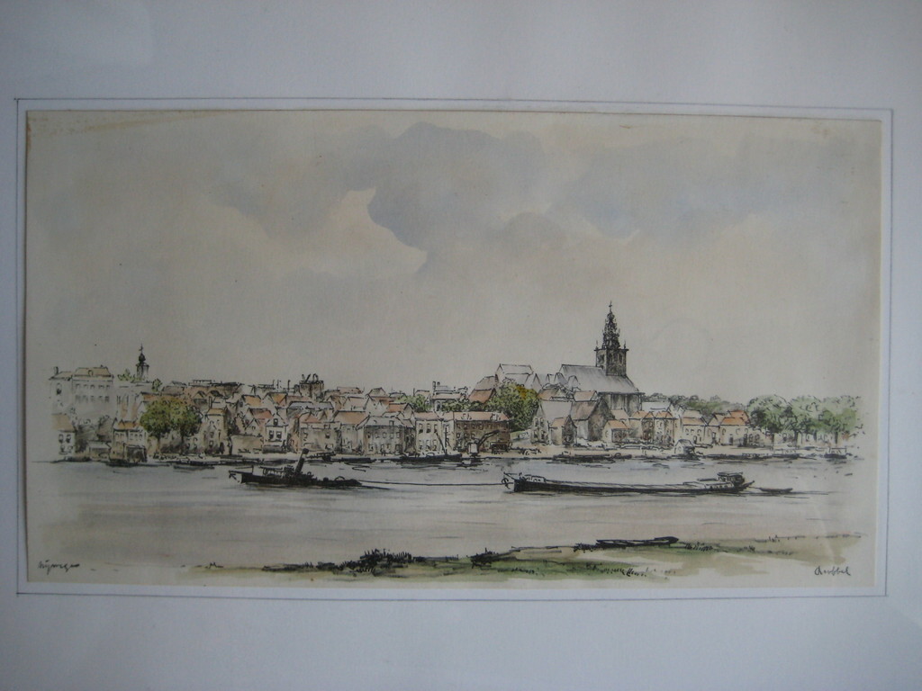 Bob Brobbel , kleurenlitho , Nijmegen  kopen? Bied vanaf 5!