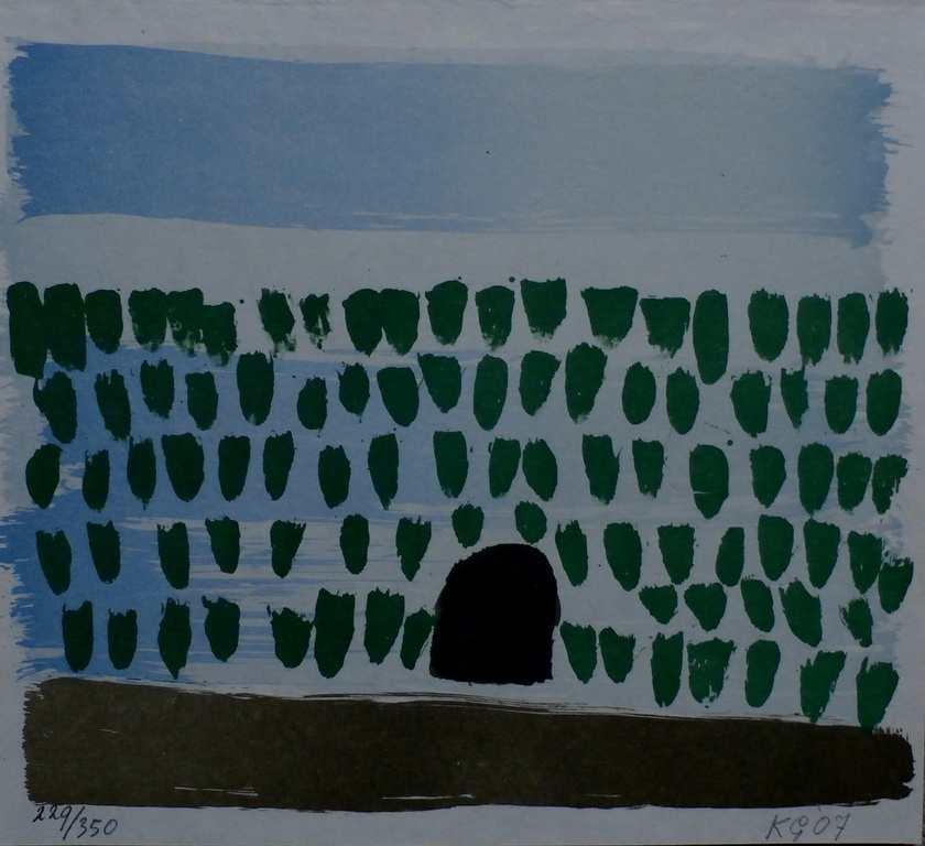 Klaas Gubbels, litho: De Heg, handgesigneerd en genummerd, 2007 kopen? Bied vanaf 95!