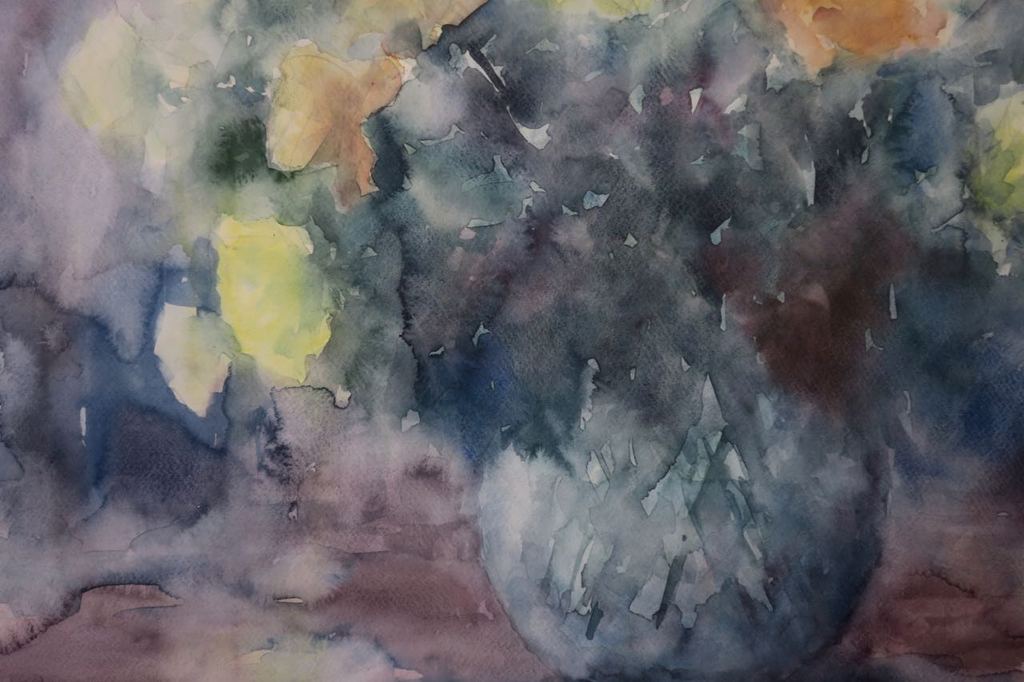 Anneke Witte: Aquarel, Bloemstilleven 14 - Ingelijst kopen? Bied vanaf 20!