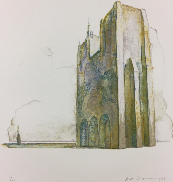 Ardi Brouwer, litho, 1996 verkocht voor € 40!