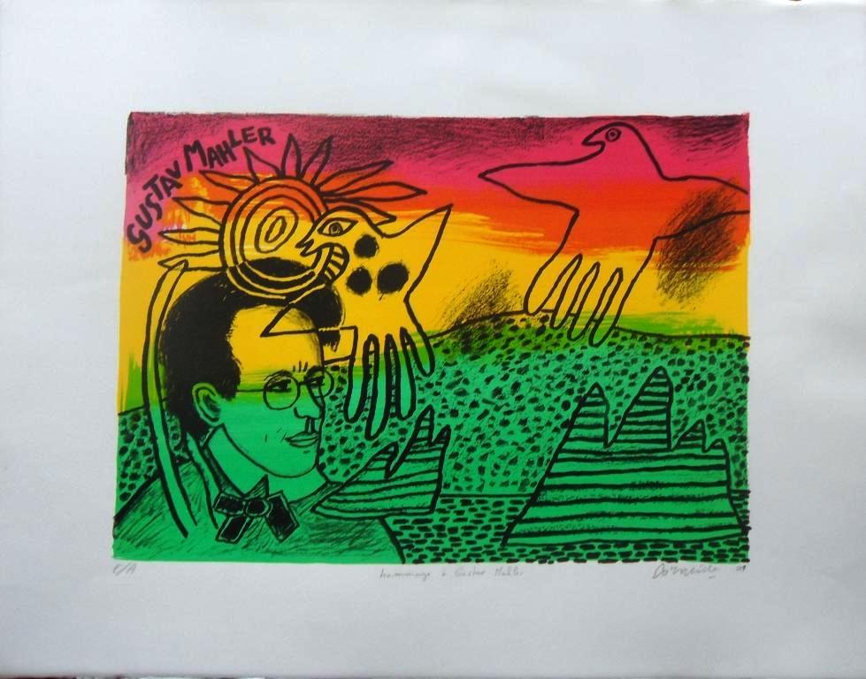 Corneille : hommage a Gustav Mahler verkocht voor € 75!