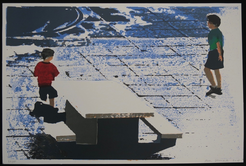 Koen Vermeule: Zeefdruk, Plein verkocht voor € 65!