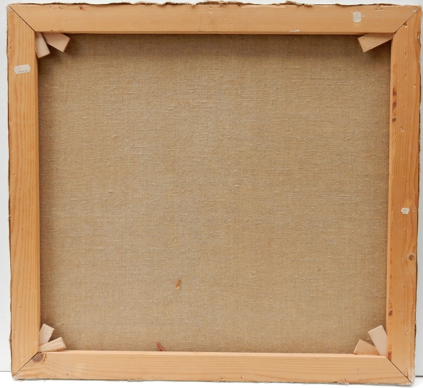 Hollands landschap - Olieverf op doek - Monogram kopen? Bied vanaf 1!