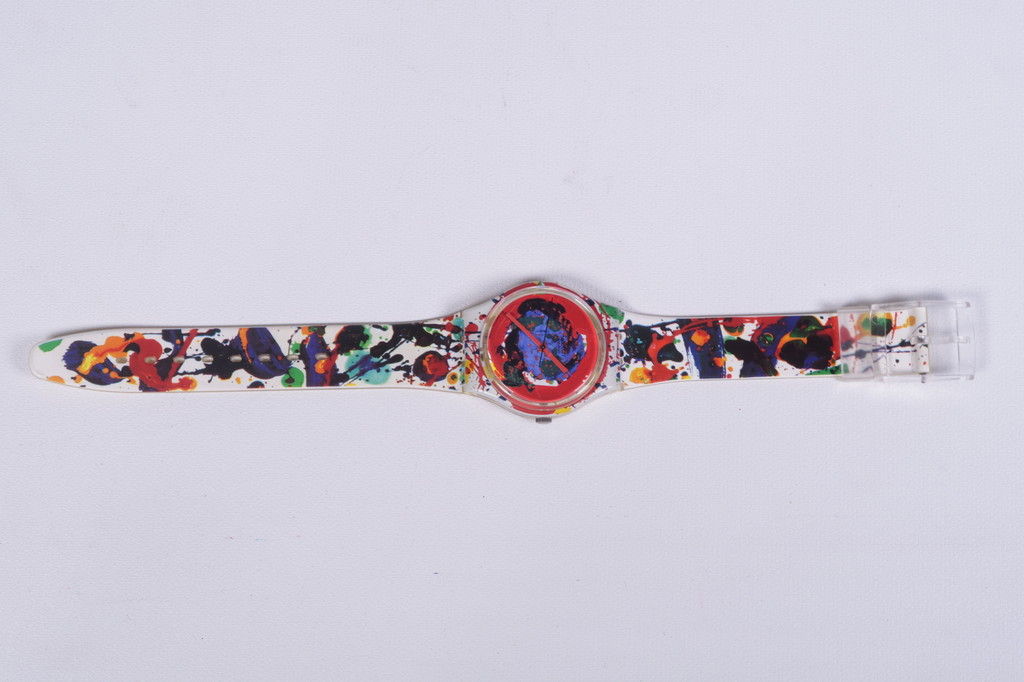 Swatch horloge (GZ123): 'Sam Francis' in bewaarbox met garantiebewijs kopen? Bied vanaf 60!