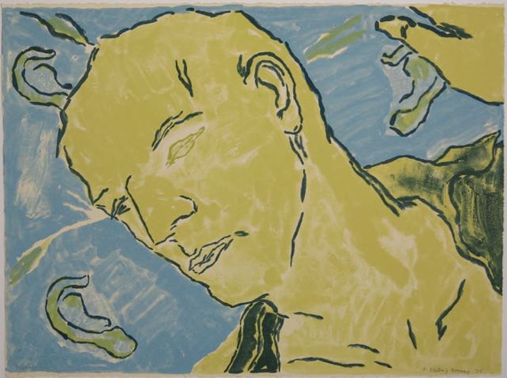 Koen Ebeling Koning: Lithografie - Man kopen? Bied vanaf 85!