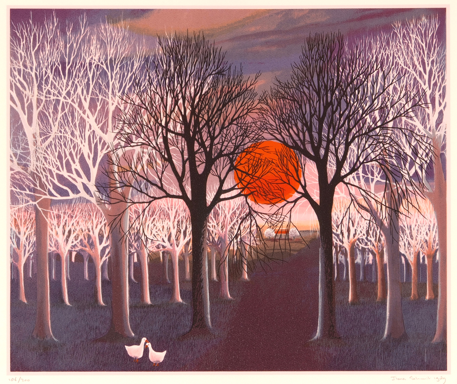 Ilona Schmit - Sprookje - gesigneerde zeefdruk - 1989 kopen? Bied vanaf 35!