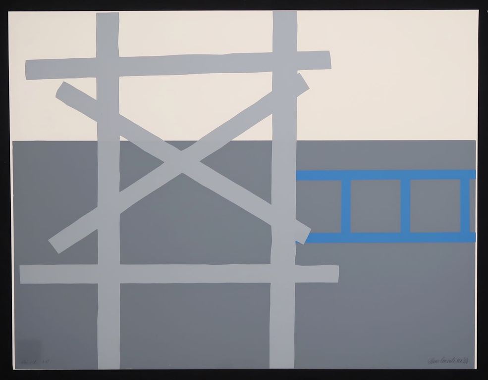 Hans Cornelissen: Zeefdruk, Zonder titel kopen? Bied vanaf 1!