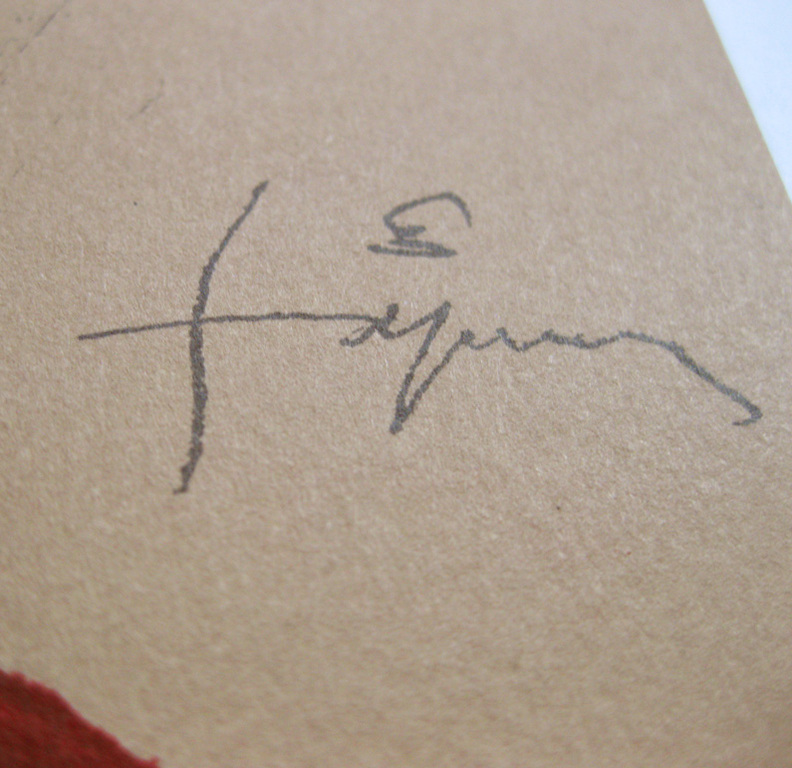 Antoni Tapies - Kleuren litho - " Creu i M " - 199 (Hand genummerd) kopen? Bied vanaf 75!