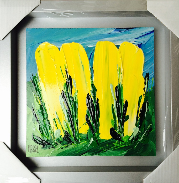 Tulpen op MDF paneel kopen? Bied vanaf 25!