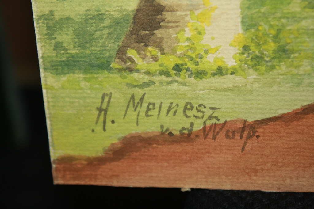 AQUAREL JAVA INDONESIE - door MEINESZ VAN DE WULP kopen? Bied vanaf 1!