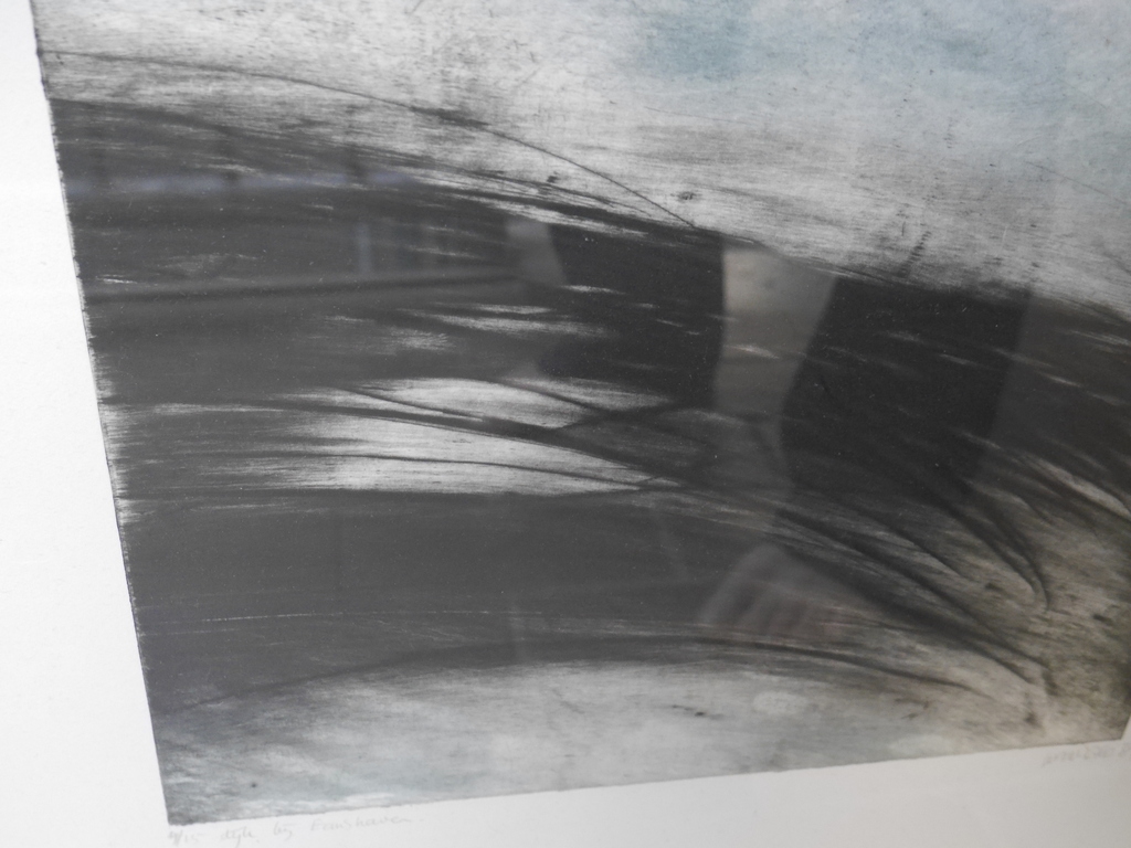 Maaike Alma-Etsen- ingelijst-over de weg- dijk bij eemshaven kopen? Bied vanaf 75!