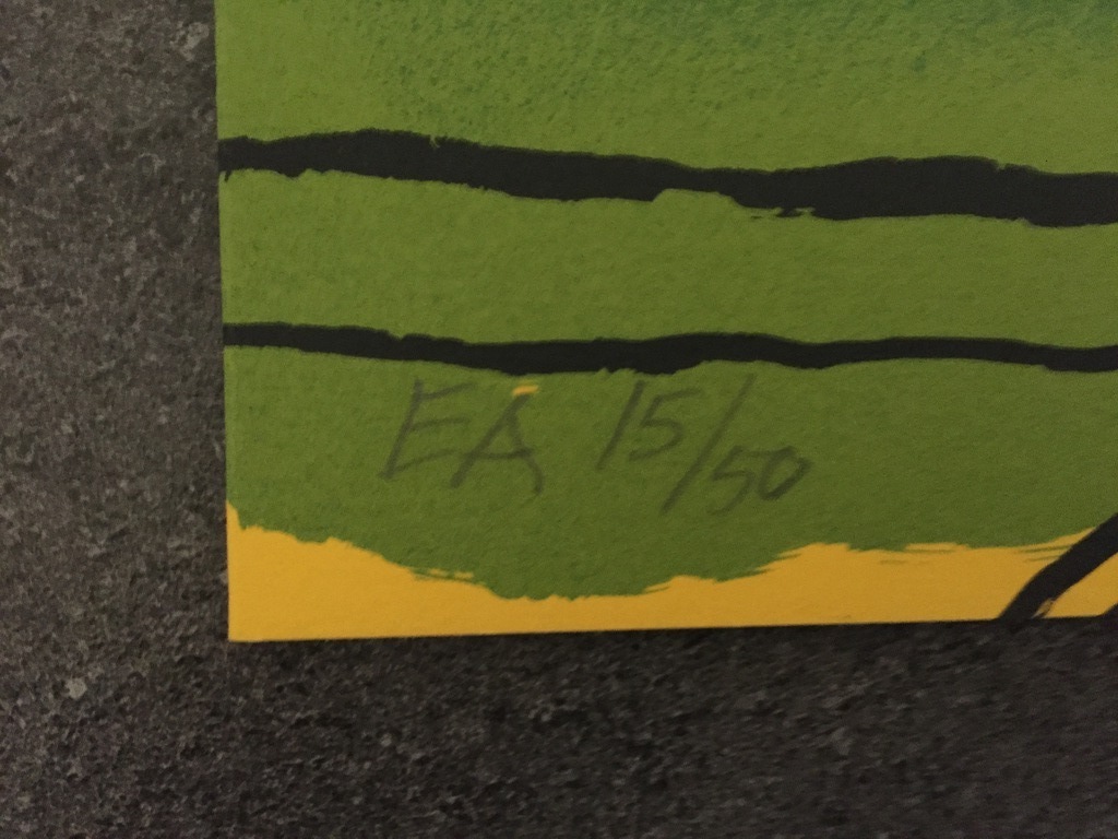 CORNEILLE EA zeefdruk/Litho Kerst kaart 2001 kopen? Bied vanaf 1!