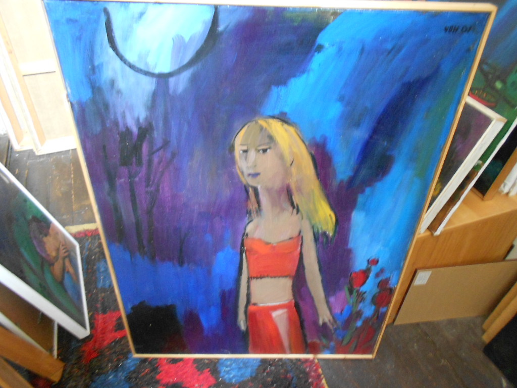 Theo van der Horst olieverf op linnen kopen? Bied vanaf 150!