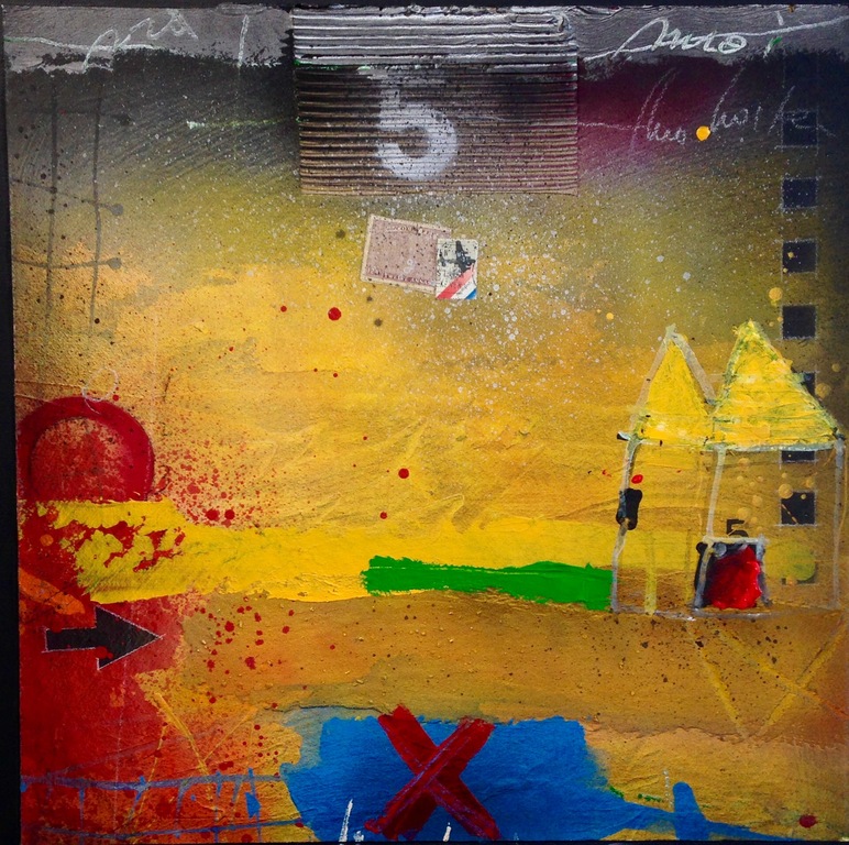 Theo koster , schilderij, happy home kopen? Bied vanaf 1!