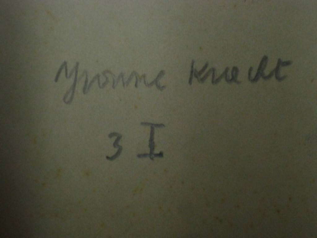 Vroeg figuratief werk van Yvonne Kracht (1931) Litho "Kraai" gesigneerd  kopen? Bied vanaf 1!