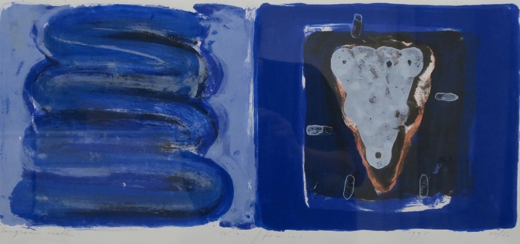 Piet Warffemius: Zeefdruk, Langzaam sneller - Ingelijst kopen? Bied vanaf 20!