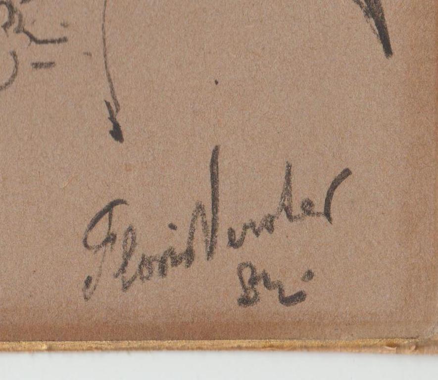 Floris Verster Tekening van een militair Gesigneerd kopen? Bied vanaf 60!