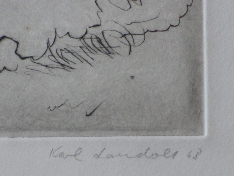 Karl Landolt, De garnalenvloot vaart uit, Ets kopen? Bied vanaf 35!