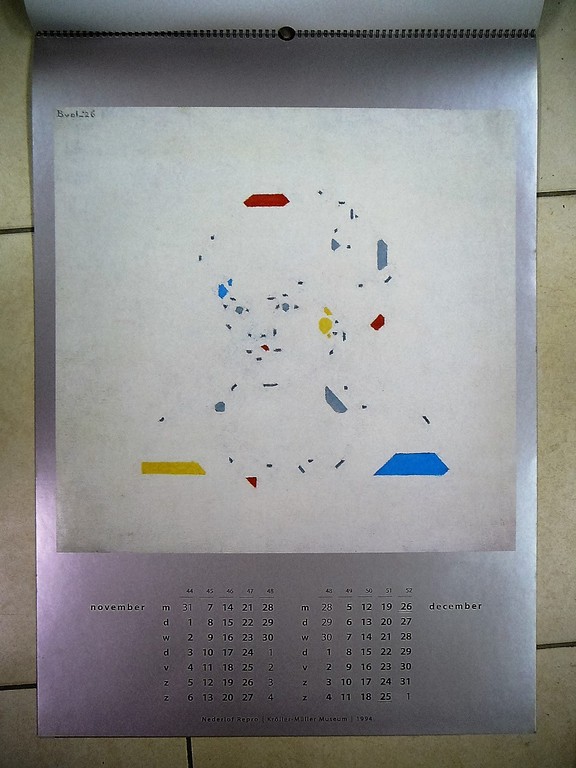 Bart van der Leck 1876 - 1958  Kalender uit 1994   kopen? Bied vanaf 50!