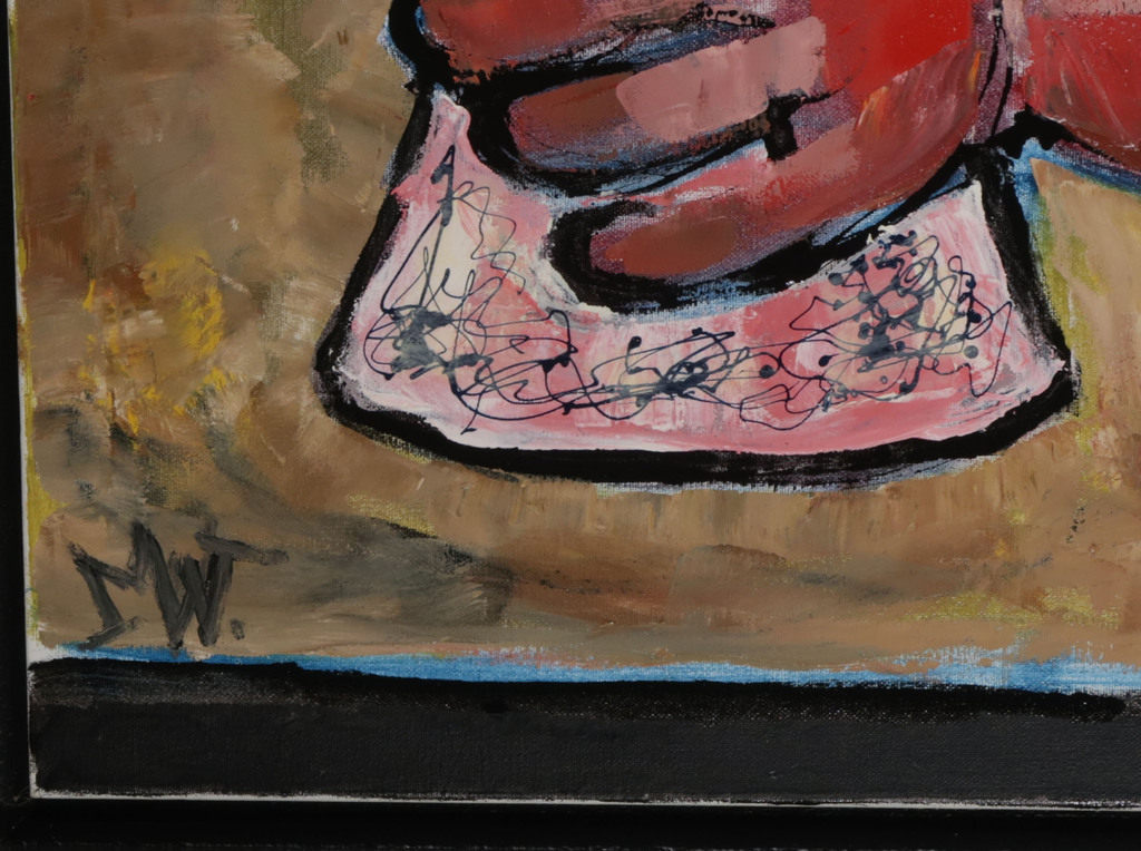 Martin van Wordragen: Olieverf op doek, Expert met object - Ingelijst (Groot) kopen? Bied vanaf 850!