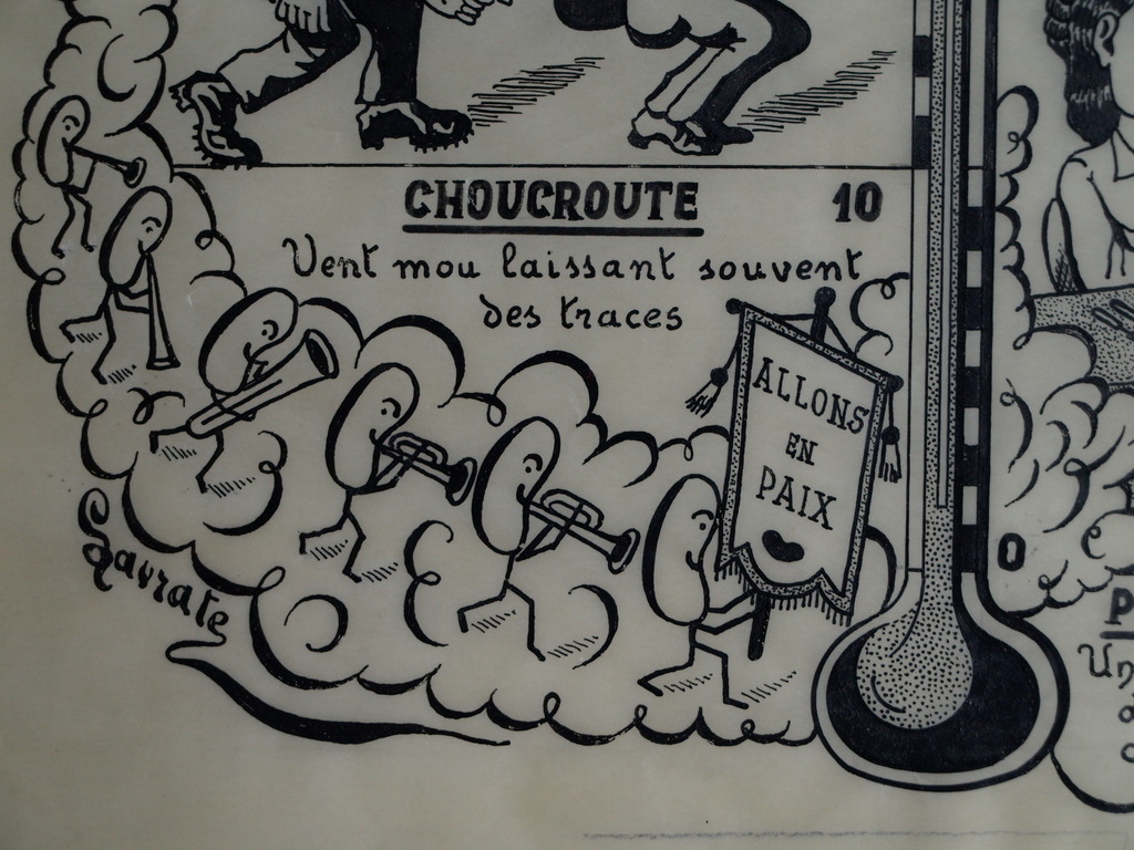 Onbekend : Inkttekening , Le Pêtomêtre / De Schetenmeter - gesigneerd  kopen? Bied vanaf 1!