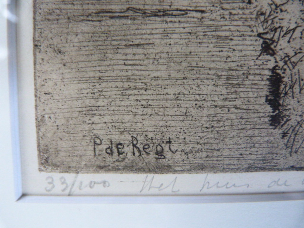 Piet de Regt  (1877 – 1960) - Het huis de Hoorn te Rijswijk ZH kopen? Bied vanaf 65!