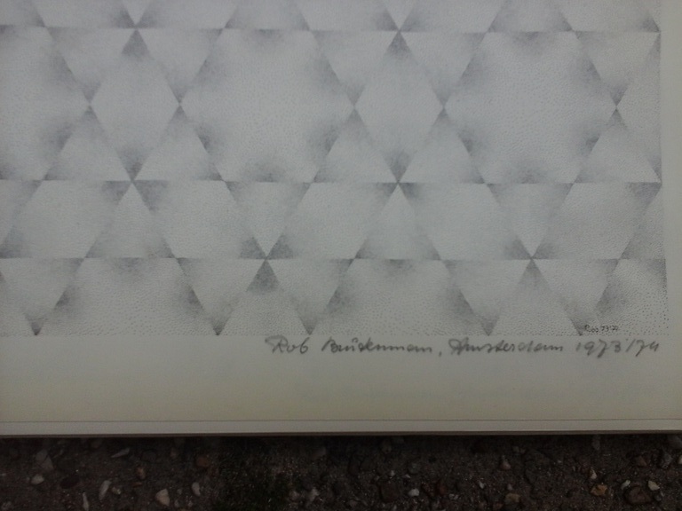 Meeting of Playing Mandalafields 1973/74 - Robb C A Buitenman (1946-   50x60  kopen? Bied vanaf 30!