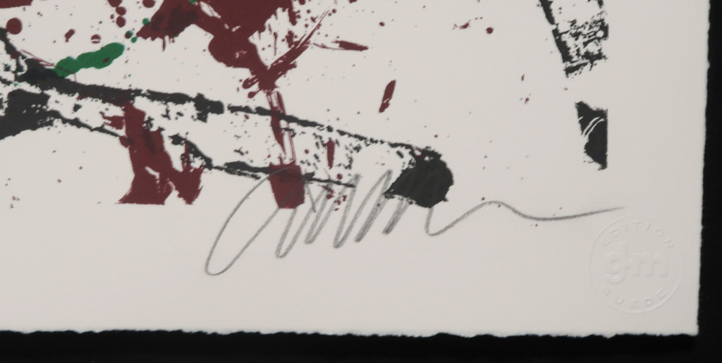 Arman: Zeefdruk, Melodie brossee I kopen? Bied vanaf 100!