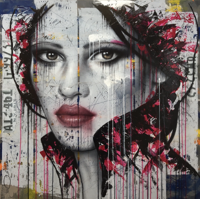 Hans Jochem Bakker, origineel schilderij op linnen kopen? Bied vanaf 995!