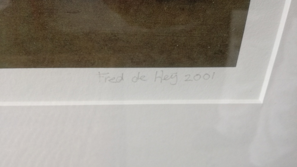 Fred de Heij, Giclee, Stilleven met olijven, ingelijst kopen? Bied vanaf 30!