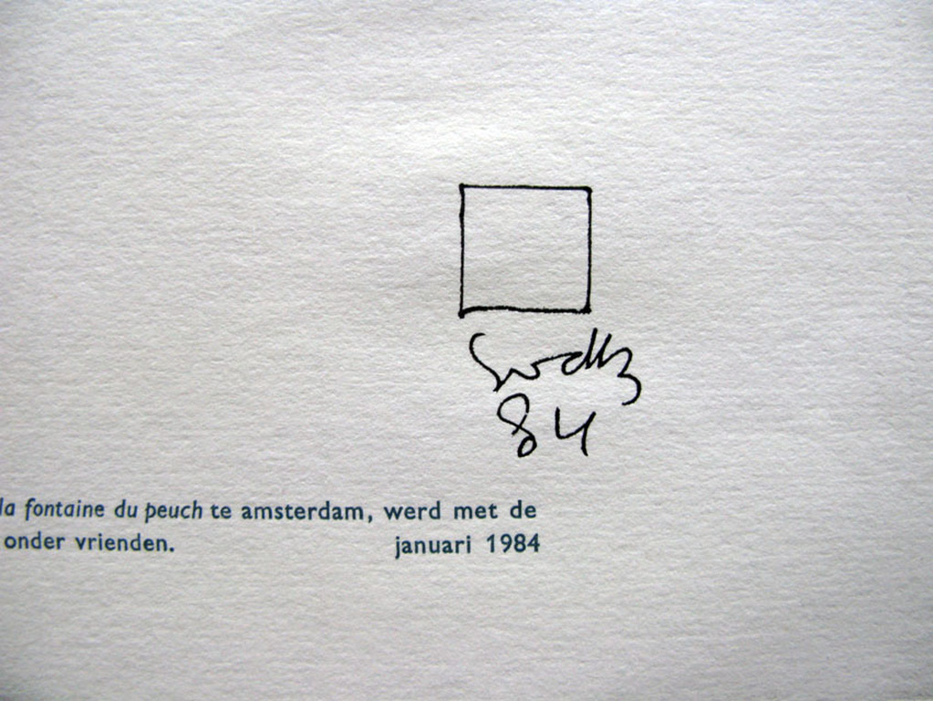 Siep van den Berg (1913-1998) - BELOFTE - rijmprent kopen? Bied vanaf 1!